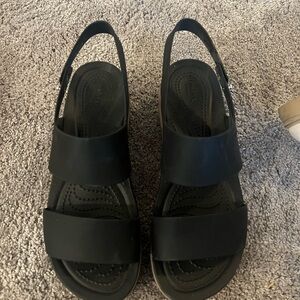 CROCS Women's Black Sandals